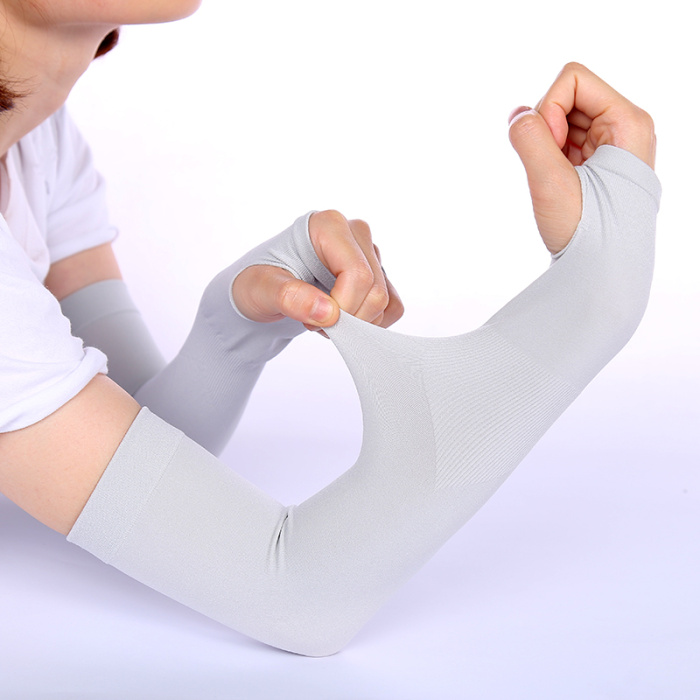 Summer hot running men men and women ice silk cuff riding exercise outdoor sunscreen UV ice sleeves wholesale Summer hot running men men and women ice silk cuff riding exercise outdoor sunscreen UV ice sleeves wholesale