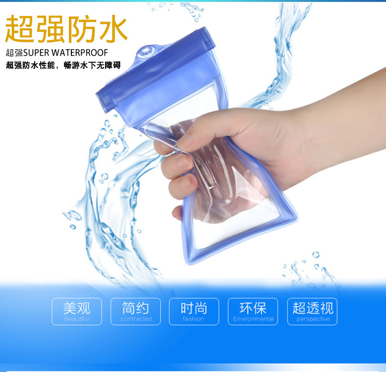 Popular new iphone xiaomi phone waterproof bag outdoor snorkeling swim special waterproof bag universal