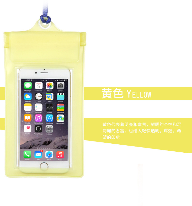 Popular new iphone xiaomi phone waterproof bag outdoor snorkeling swim special waterproof bag universal