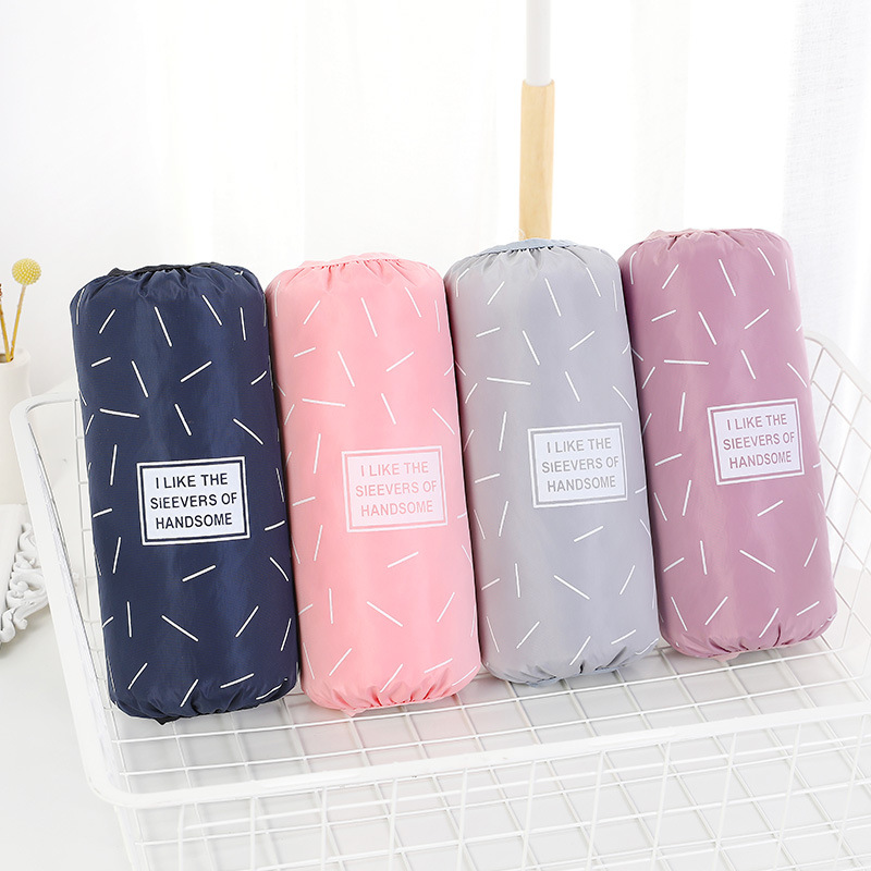 Autumn and Winter Men&#039;s and Women&#039;s Long Cuff Waterproof Work Oversleeve Korean Cute Adult Oversleeves Office Sleeve Cap Waterproof and Oil-Proof
