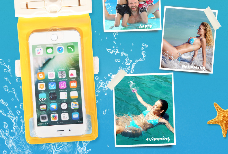 Travel Standby 21H Professional Underwater Diving Cover Touch Screen Photograph Mobile Phone Waterproof Bag Hot Spring Swimming General-Purpose 67Plus