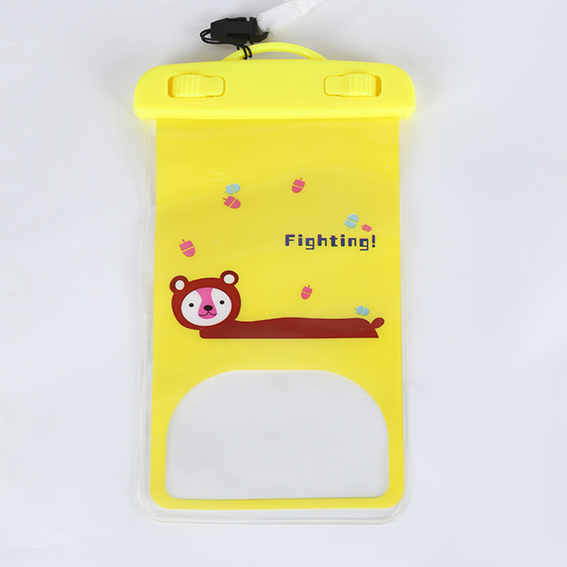 Korean PVC Cartoon Waterproof Bag Outdoor Swimming Cellphone Protective Case Diving Bag Factory Wholesale Korean PVC Cartoon Waterproof Bag Outdoor Swimming Cellphone Protective Case Diving Bag Factory Wholesale