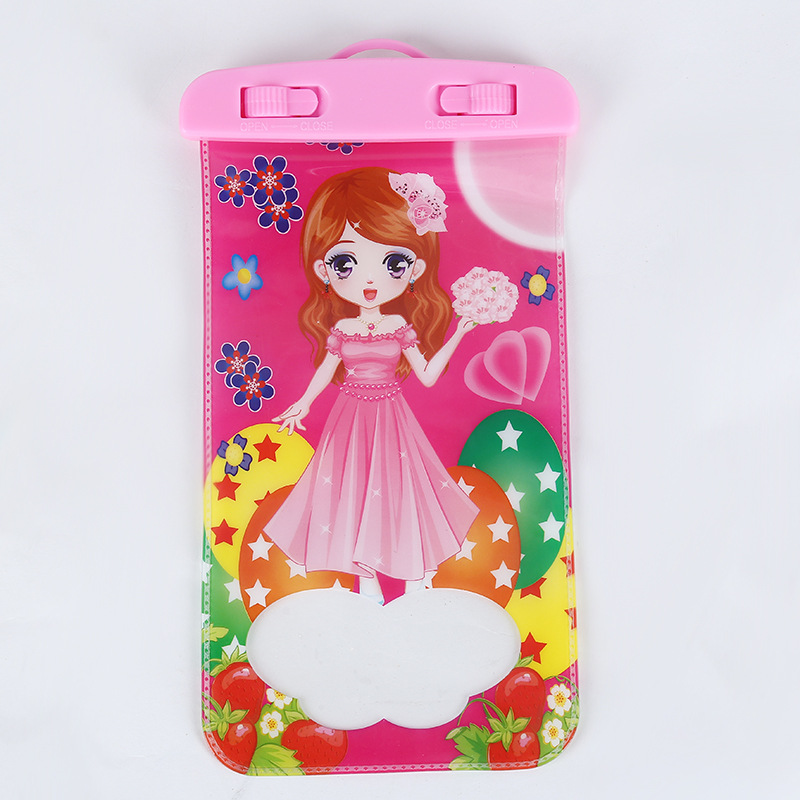 Korean PVC Cartoon Waterproof Bag Outdoor Swimming Cellphone Protective Case Diving Bag Factory Wholesale Korean PVC Cartoon Waterproof Bag Outdoor Swimming Cellphone Protective Case Diving Bag Factory Wholesale