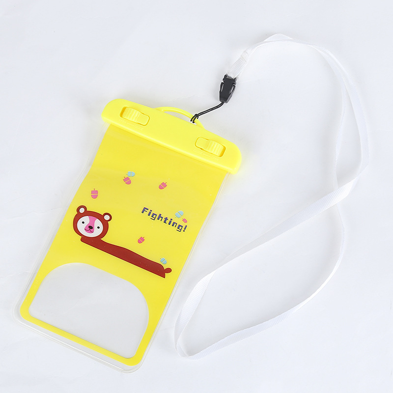 Korean PVC Cartoon Waterproof Bag Outdoor Swimming Cellphone Protective Case Diving Bag Factory Wholesale Korean PVC Cartoon Waterproof Bag Outdoor Swimming Cellphone Protective Case Diving Bag Factory Wholesale