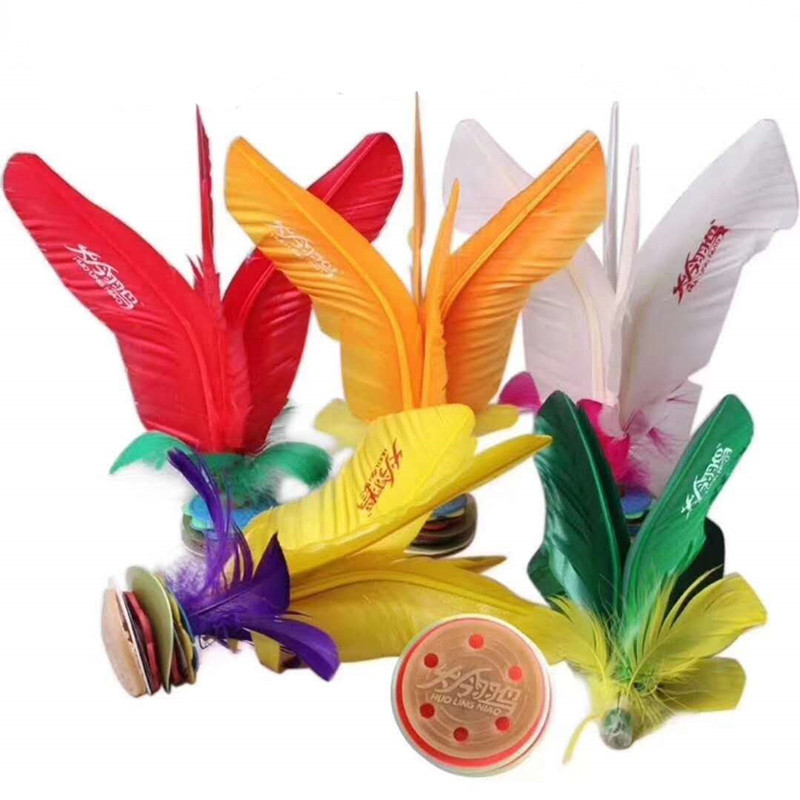 Wholesale Firebird Thickened Beef Tendon Base Shuttlecock Student Competition Adult Fitness Sports Chicken Goose Feather Shuttlecock
