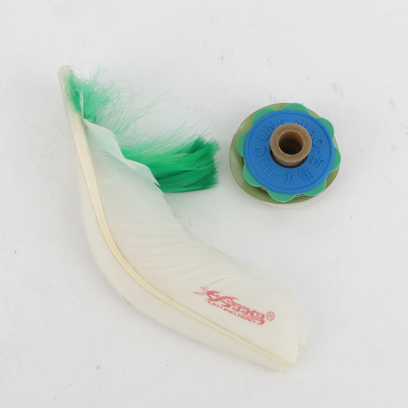 Wholesale Firebird Thickened Beef Tendon Base Shuttlecock Student Competition Adult Fitness Sports Chicken Goose Feather Shuttlecock