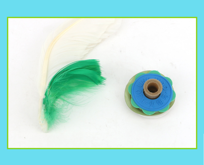 Wholesale Firebird Thickened Beef Tendon Base Shuttlecock Student Competition Adult Fitness Sports Chicken Goose Feather Shuttlecock
