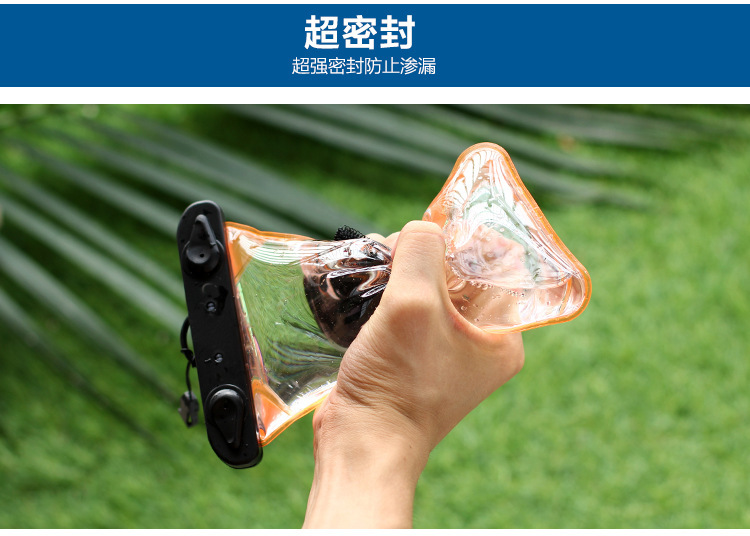 Smart Universal Phone Swimming Cellphone Waterproof Bag Swimming Waterproof Bag Swimming Bag Hanging Armband Dual-Use 64G