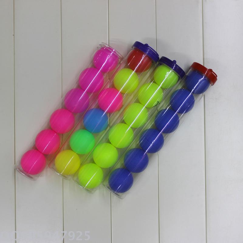 Chengdeli 6PCS color drum set table tennis colorful table tennis manufacturers direct selling Chengdeli 6PCS color drum set table tennis colorful table tennis manufacturers direct selling