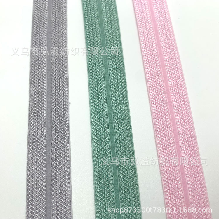 Down Jacket Cuff Elastic Hemming Underwear Underwear Woven Elastic Tape Nylon Elastic Half Fold Boud Edage Belt