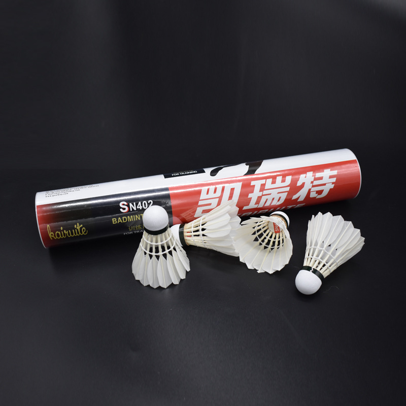 Karet Badminton Durable Durable Intermediate Training Badminton Indoor and Outdoor Training Shuttlecock