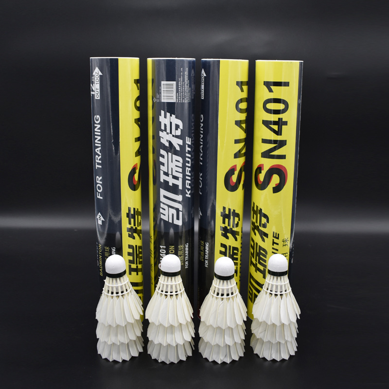 Karet Badminton Durable Durable Intermediate Training Badminton Indoor and Outdoor Training Shuttlecock