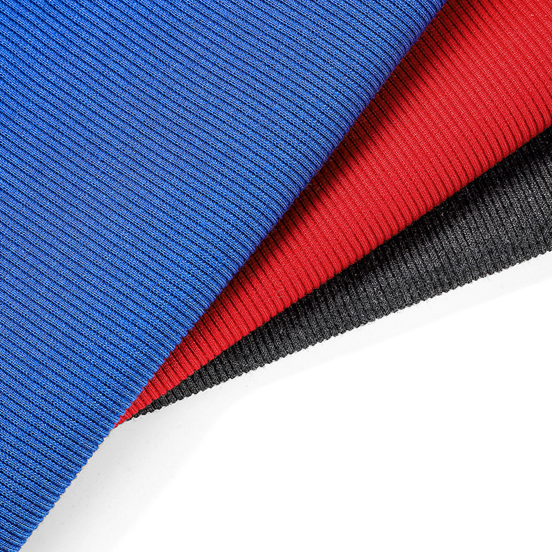 Factory Direct Sales SP Staple Fiber Spandex 2*2 Rib Cuff Neckline Waist of Trousers Rib Fabric