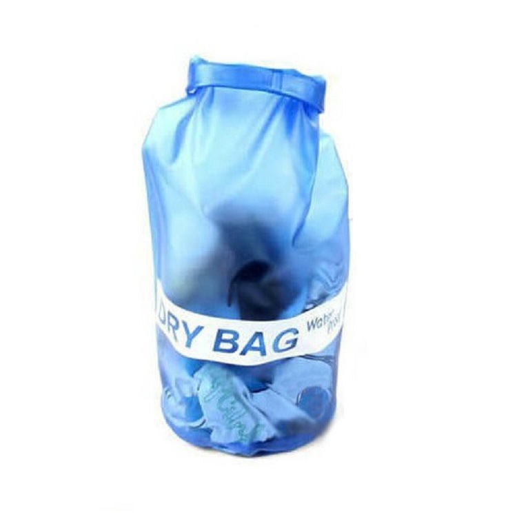 PVC Waterproof Bag Outdoor Travel Product Drifting Bag Clothing Water-Proof Bag Bucket Travel Beach Bag Design Logo