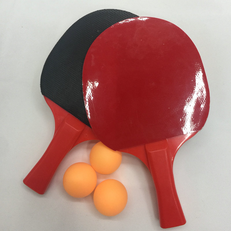 Table Tennis Rackets Primary And Secondary School Children Outdoor Sports Supplies Wholesale 2 Pack Beginner Table Tennis Rackets