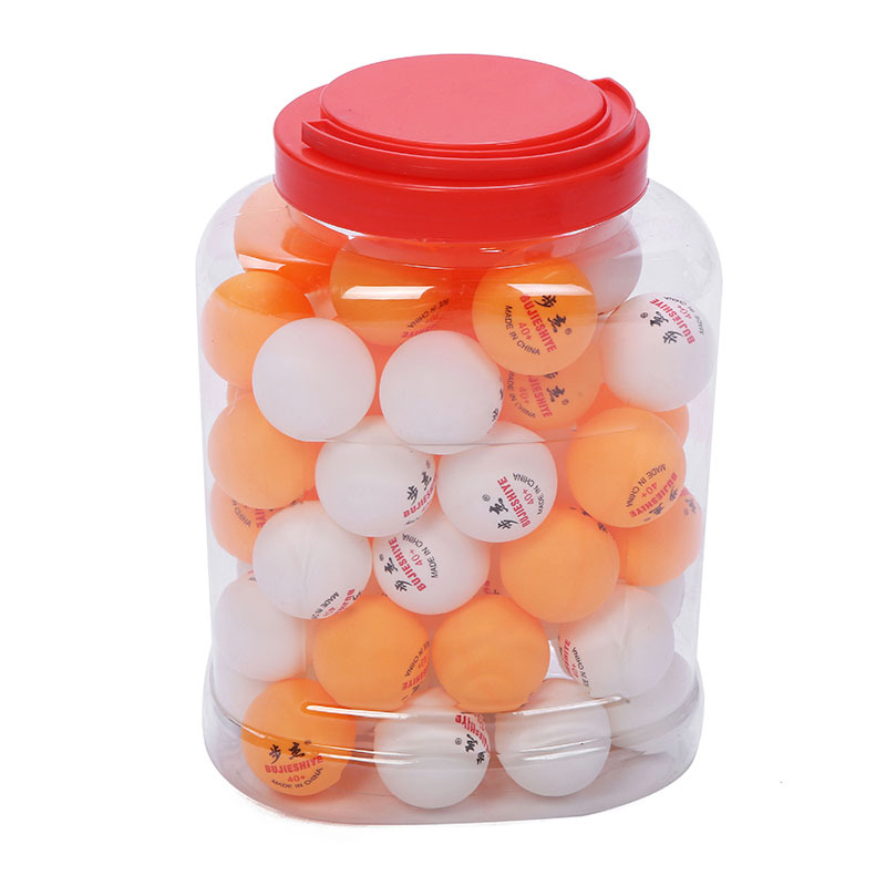 New Table Tennis Wholesale Training Competition Ultra-Stretch Table Tennis Seamless Resistant 60-Cylinder Table Tennis