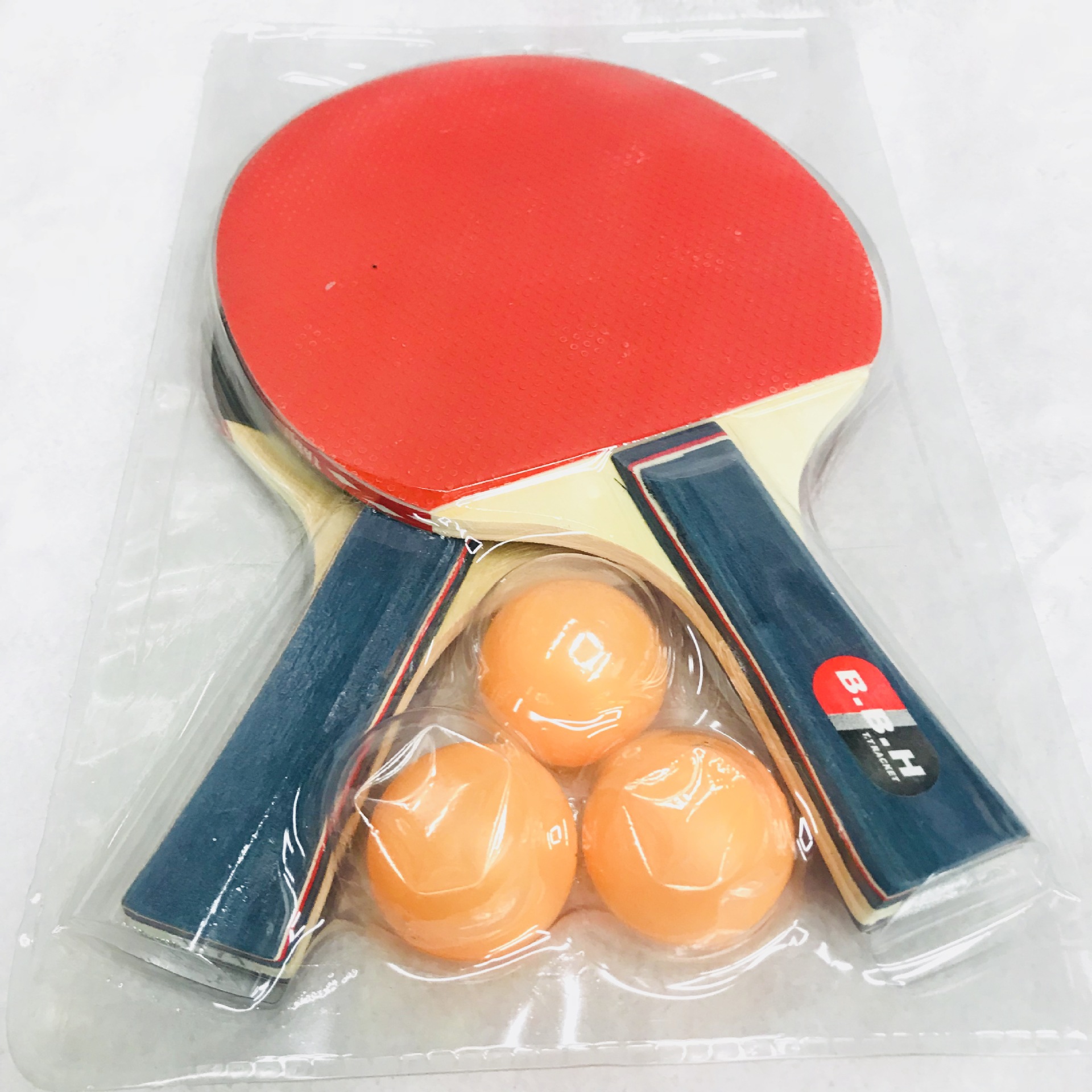 Manufacturer direct selling OULITE table tennis pats 1171 7 mm laminated color handle rubber sponge with two rows.