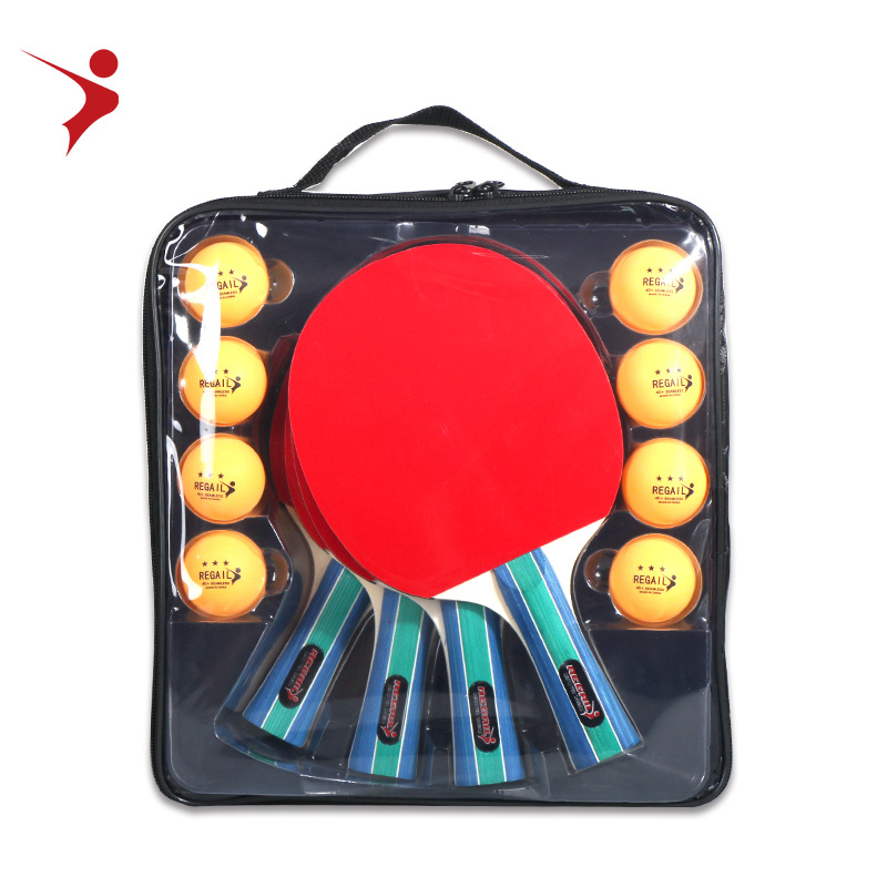 Regail table tennis racket, four-stroke eight-ball set, OEM customized, LDJ-200