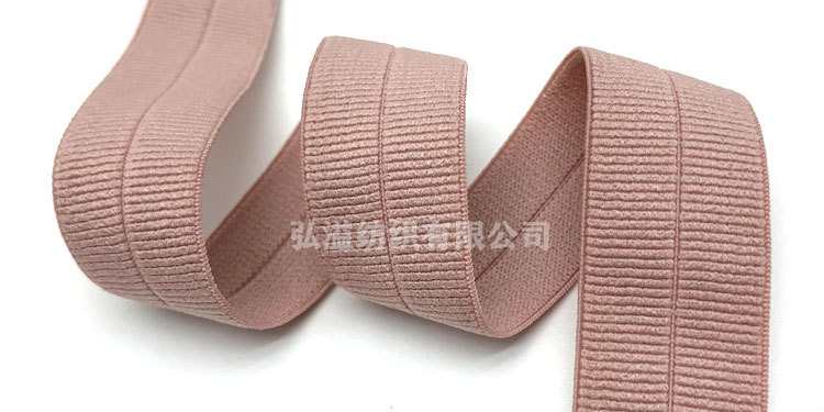 2cm Rib Elastic Edge Taping Machine down Jacket Cuff Hemming Spandex Nylon Ribbon Elastic Thread Hemming Belt