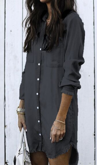 American and foreign Trade Women's Clothing Independent Hot style fashion multicolor hem cuff fringe shirt American and foreign Trade Women's Clothing Independent Hot style fashion multicolor hem cuff fringe shirt