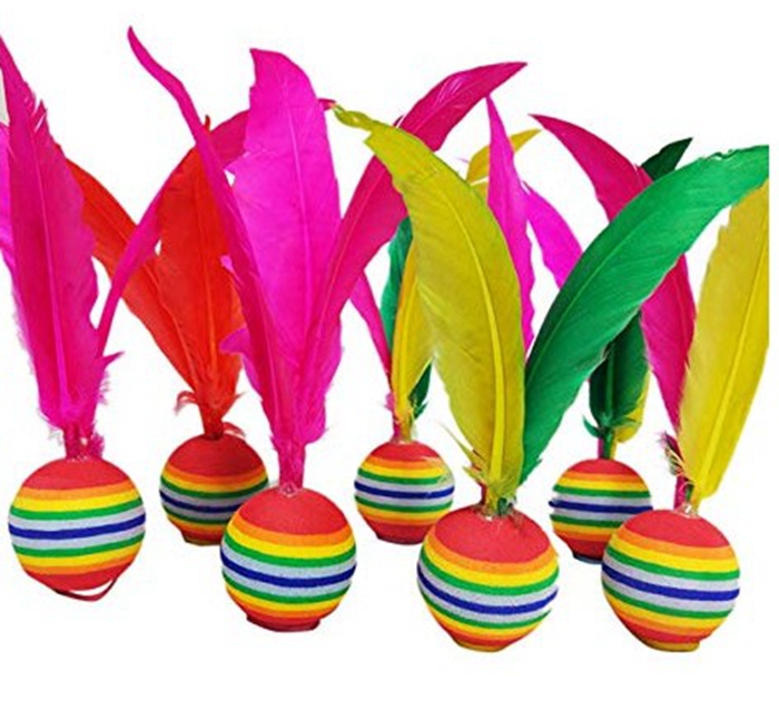 Battledore and Shuttlecock High Elastic Big Head Ball Sanmao Shuttlecock Sponge Ball Shuttlecock Long-Term Supply Big Head Shuttlecock Battledore and Shuttlecock High Elastic Big Head Ball Sanmao Shuttlecock Sponge Ball Shuttlecock Long-Term Supply Big Head Shuttlecock