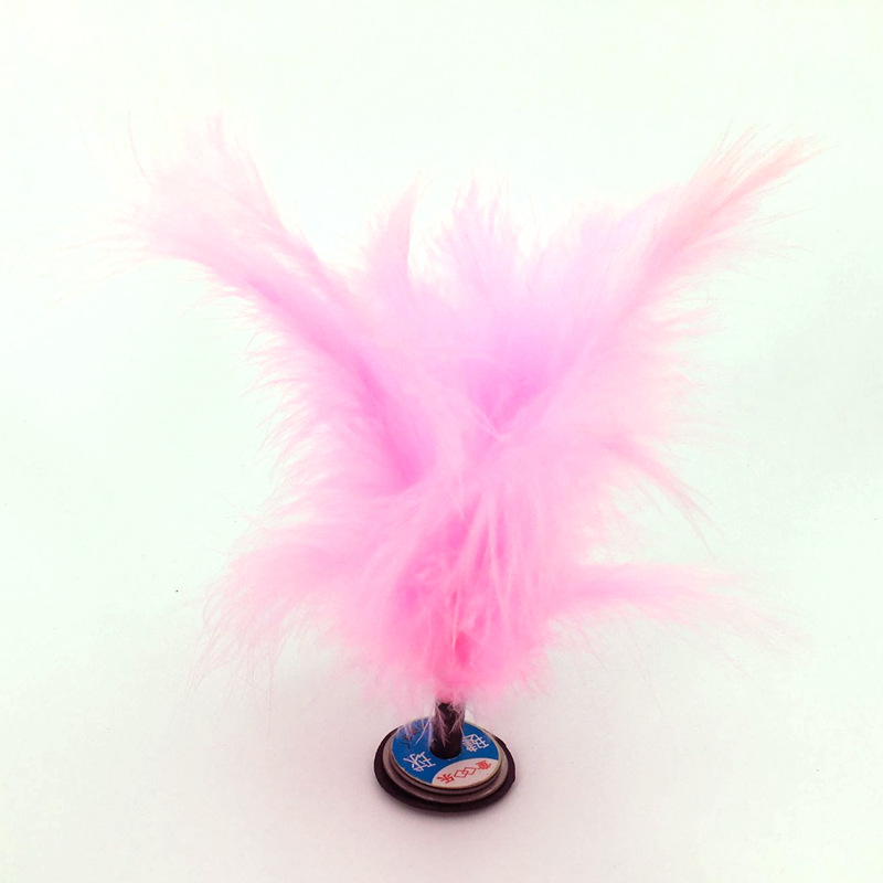 Colorful Turkey Feather Shuttlecock Fitness Toys Children's Outdoor Shuttlecock Elementary School Students' Sports Stall Competition Keys