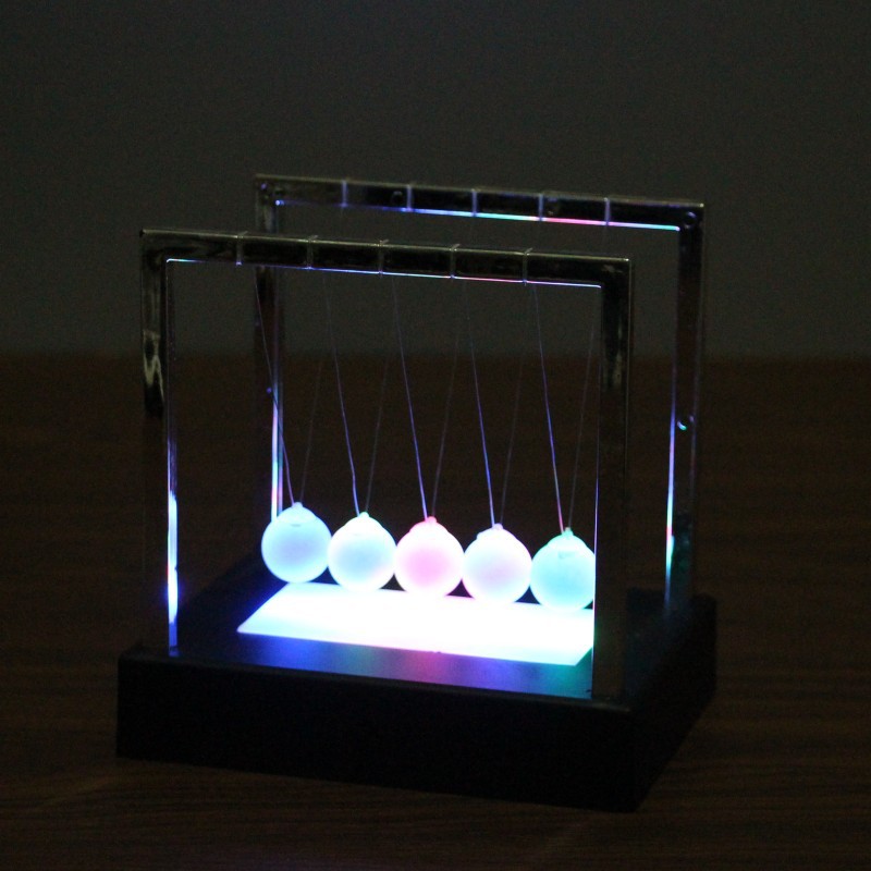 Luminous Newton a Regional Name for Billiards Bumperball Creative Home Desktop Decorations Gift Decoration Swing Ball New Exotic Gift Luminous Newton a Regional Name for Billiards Bumperball Creative Home Desktop Decorations Gift Decoration Swing Ball New Exotic Gift
