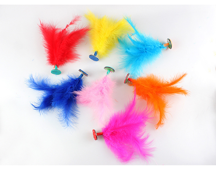 Nostalgic Toys Kick Shuttlecock Kindergarten Primary School Students Kick-Resistant Fitness Competition Shuttlecock Wholesale Factory
