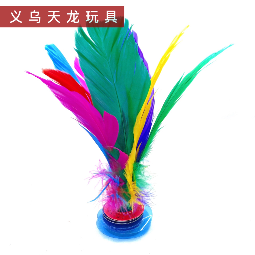 Color Goose Feather Shuttlecock Thickened Environmental Protection Oxford Base Student Sports Competition Shuttlecock Processing Shuttlecock