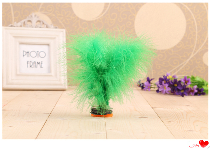 New Casual Fitness Kick Shuttlecock Wholesale Creative Kick-Resistant Durable Color Full Velvet Chicken Feather Key