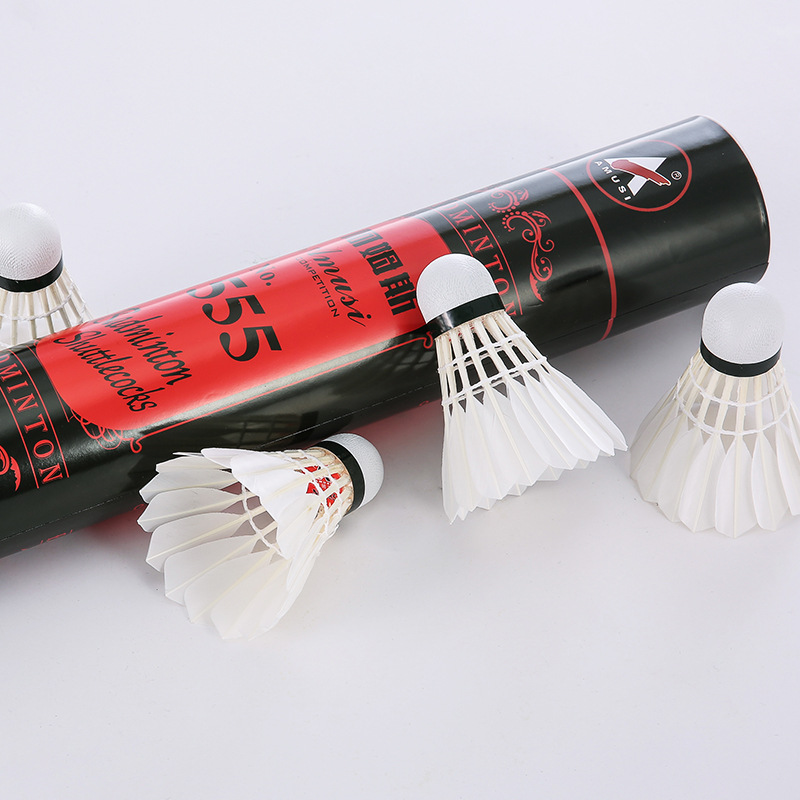 Factory Direct Sales Arm555 Badminton Quantity Discounts High Quality Stable Durable Drake Feather Shuttlecock