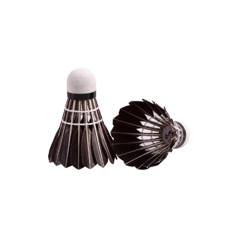 Cross-Border Armor 7711 Black Drake Feather Shuttlecock Competition Training Badminton Duck Feather Resistant to Playing Badminton