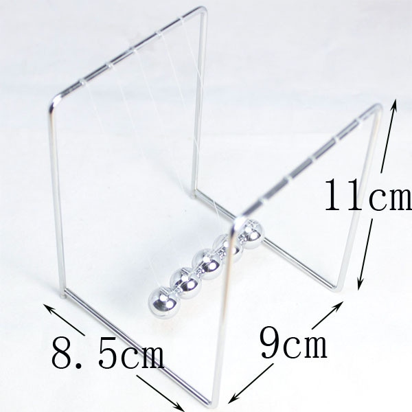 Office Science and Education Home Creative Metal Newton Swing Ball a Regional Name for Billiards Inertia Teaching Physics Balance Swing Ball