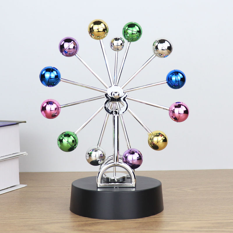 Decoration Permanent Motion Machine Newton Swing Ball a Regional Name for Billiards Creative Magnetic Suspension Physical Office Desktop Home Decoration