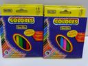 Short melon wooden marker Rod 12 color mini crayons compact color lead
