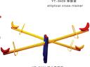 Outdoor public construction facilities double seesaw