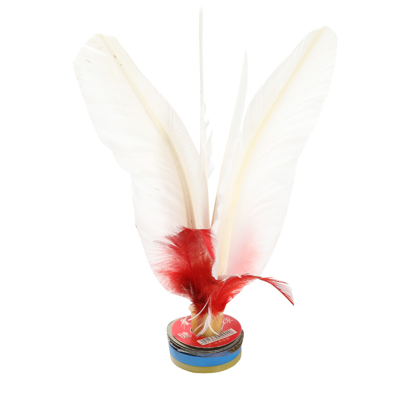 Shuttlecock Children Primary School Students Shuttlecock Kick-Resistant Kindergarten Feather Tendon Fitness Exercise Game-Specific Kick Shuttlecock