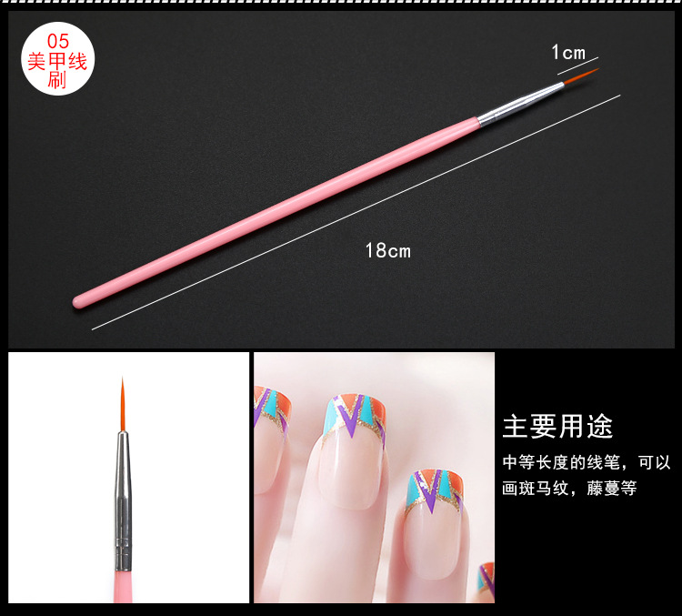 Nail Brush Set Wholesale 15 Sets of Pens Nail Brush Fluoresent Marker Line Drawing Pen Full Set Factory Direct Sales Nail Brush Set Wholesale 15 Sets of Pens Nail Brush Fluoresent Marker Line Drawing Pen Full Set Factory Direct Sales