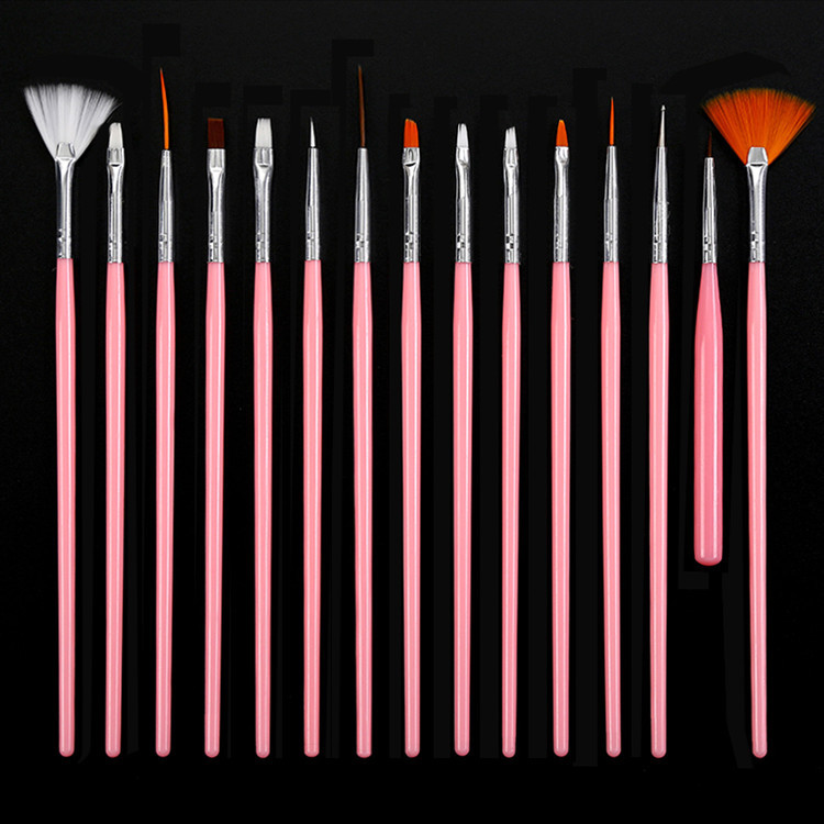 Nail Brush Set Wholesale 15 Sets of Pens Nail Brush Fluoresent Marker Line Drawing Pen Full Set Factory Direct Sales Nail Brush Set Wholesale 15 Sets of Pens Nail Brush Fluoresent Marker Line Drawing Pen Full Set Factory Direct Sales