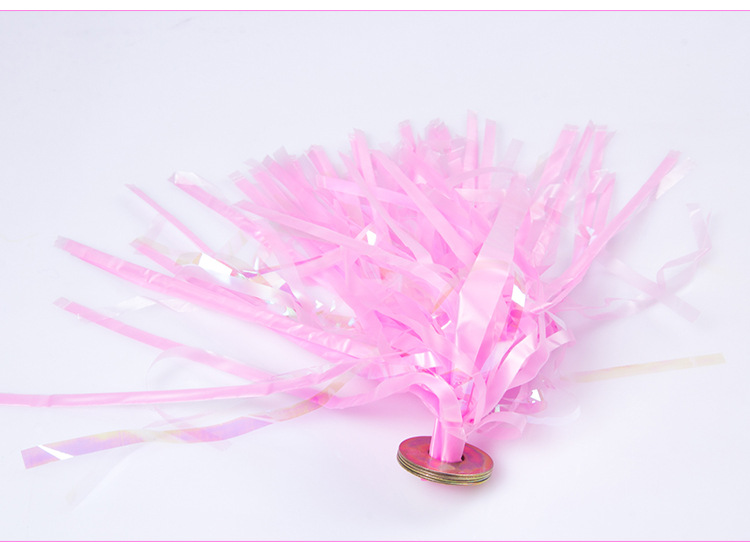 Yi Cai Colorful Shuttlecock 22cm Plastic Tape Sequins Fragrance Shuttlecock Game-Specific Suitable for All Ages Yi Cai Colorful Shuttlecock 22cm Plastic Tape Sequins Fragrance Shuttlecock Game-Specific Suitable for All Ages