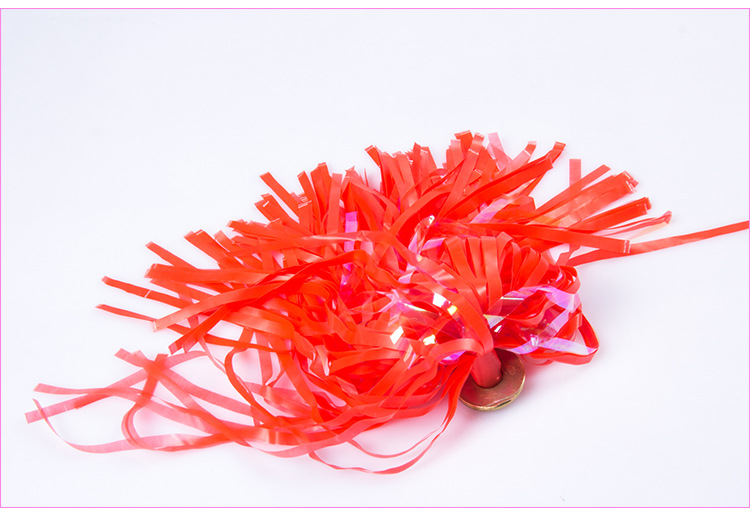 Yi Cai Colorful Shuttlecock 22cm Plastic Tape Sequins Fragrance Shuttlecock Game-Specific Suitable for All Ages Yi Cai Colorful Shuttlecock 22cm Plastic Tape Sequins Fragrance Shuttlecock Game-Specific Suitable for All Ages