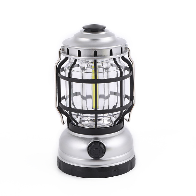 Products in Stock New Barn Lantern Led Solar Energy Camping Lights USB Charging Outdoor Camping Light Household Emergency Portable Lamp