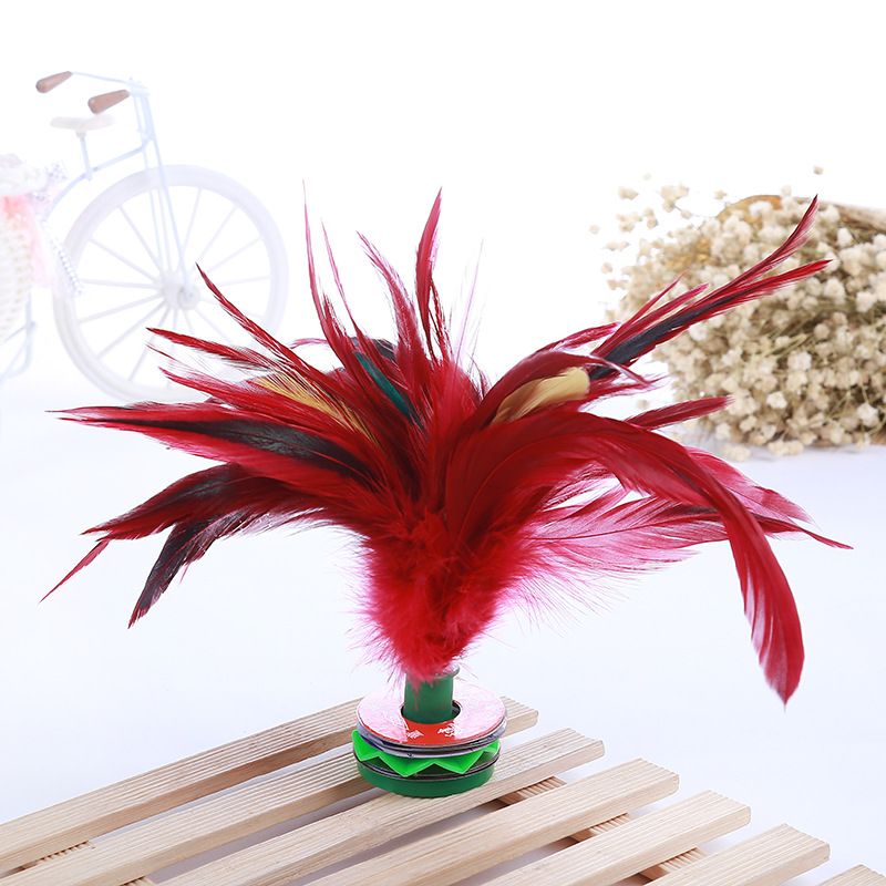 Yi Cai New Game-Specific Kick Shuttlecock Wholesale Exquisite Handmade Durable Children and Teenagers Competition Shuttlecock Ball