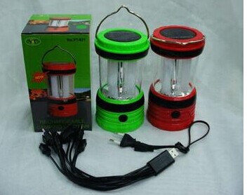 Solar lantern camping light camping lamp battery charging