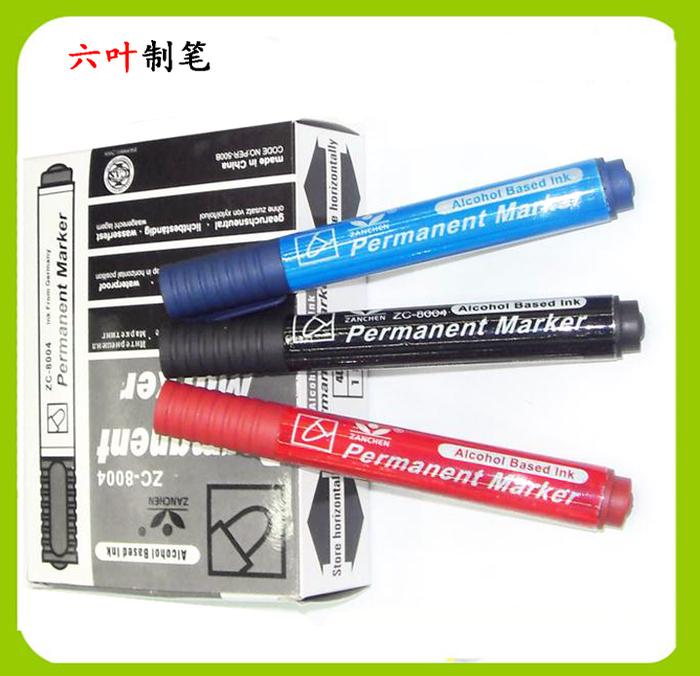 permanent marker pen #8004 , 4 colors