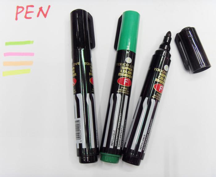permanent marker pen #8004 , 4 colors