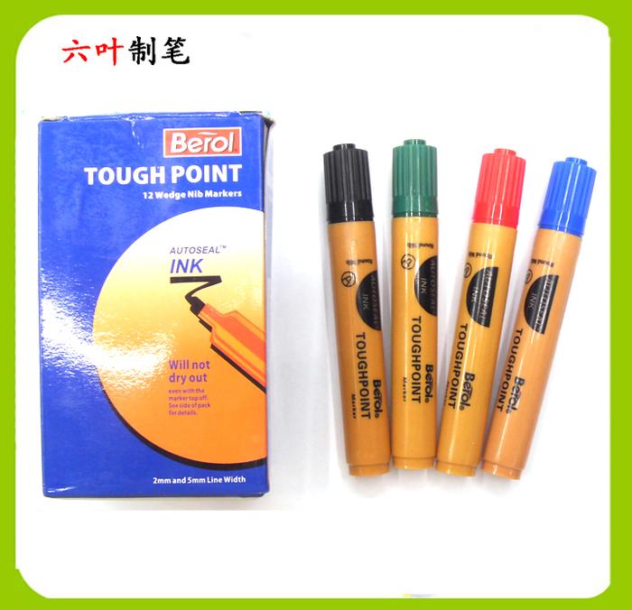 permanent marker pen #8004 , 4 colors