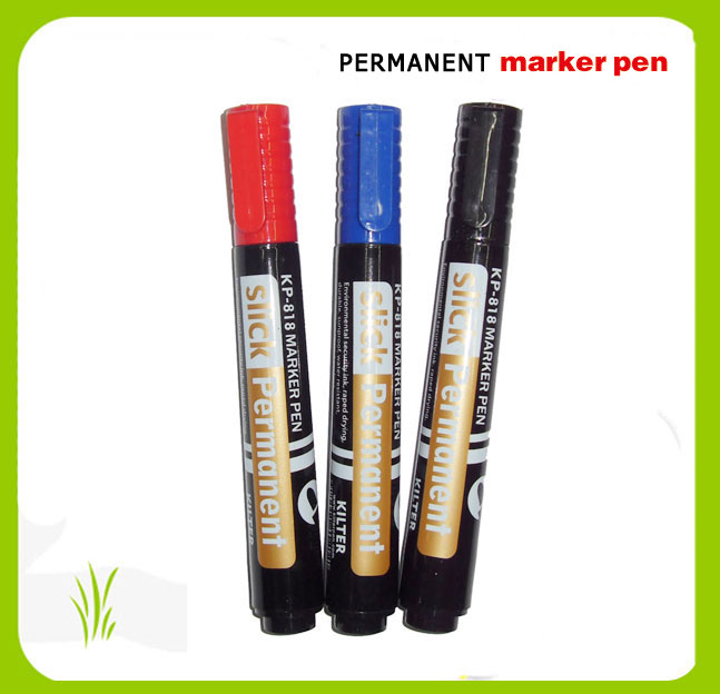 permanent marker pen #8004 , 4 colors