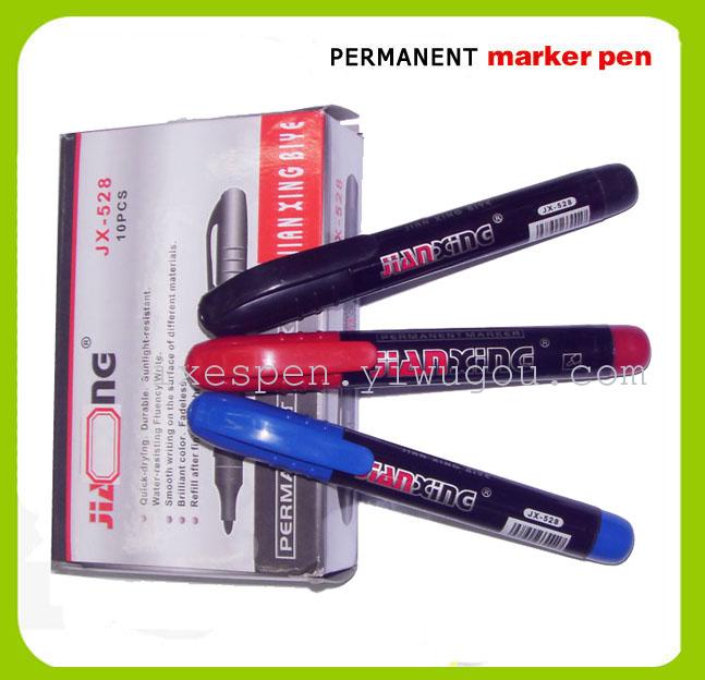 permanent marker pen 12pcs per box, oil pen permanent marker pen 12pcs per box, oil pen
