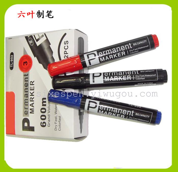 permanent marker pen 12pcs per box, oil pen permanent marker pen 12pcs per box, oil pen
